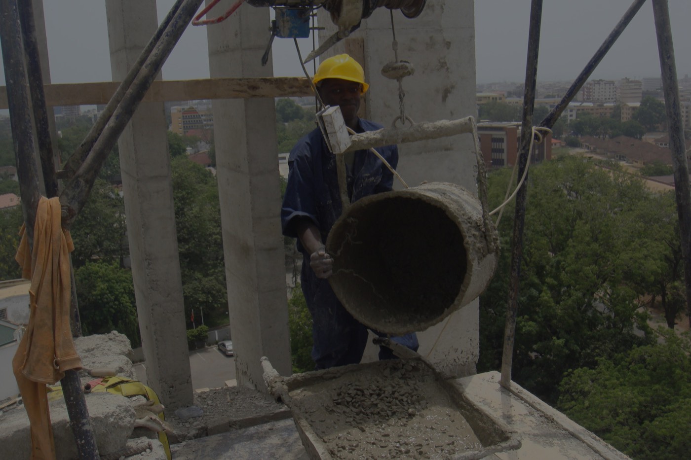 Building construction project