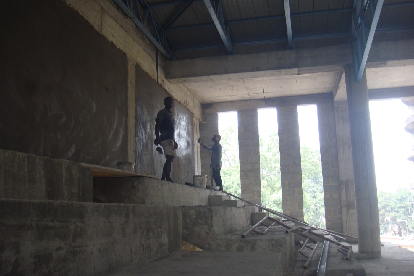 Site works & access road